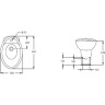 Биде IDEAL STANDARD Avance K503901