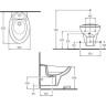 Биде IDEAL STANDARD AVANCE W803601