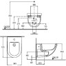 Биде подвесное IDEAL STANDARD Washpoint R371801