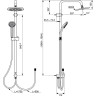 Душевой гарнитур IDEAL STANDARD Idealrain Soft A5691AA