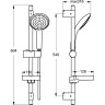 Душевой гарнитур IDEAL STANDARD Idealrain Soft L1, арт. B9423AA