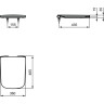 Крышка-сиденье IDEAL STANDARD Strada J505801