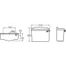 Сливной механизм для бачка IDEAL STANDARD Reflections EEE475667