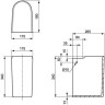 Полупьедестал IDEAL STANDARD Connect E797501