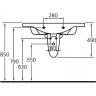 Полупьедestal IDEAL STANDARD Motion W310401