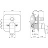 Смеситель для ванны IDEAL STANDARD IDEALSPRAY BD259AA