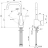 Смеситель для раковины IDEAL STANDARD Ceraplan III B0708AA