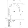 Смеситель IDEAL STANDARD VIDIMA ORION BA365ZZ