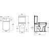 Унитаз IDEAL STANDARD Active T320601
