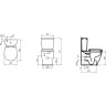 Унитаз IDEAL STANDARD Connect E803701