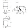 Унитаз IDEAL STANDARD Oceane Junior W909001